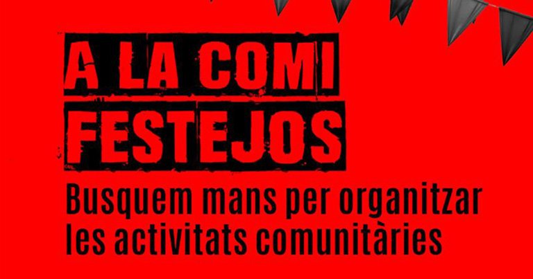 La Comi Festejos busquem mans!