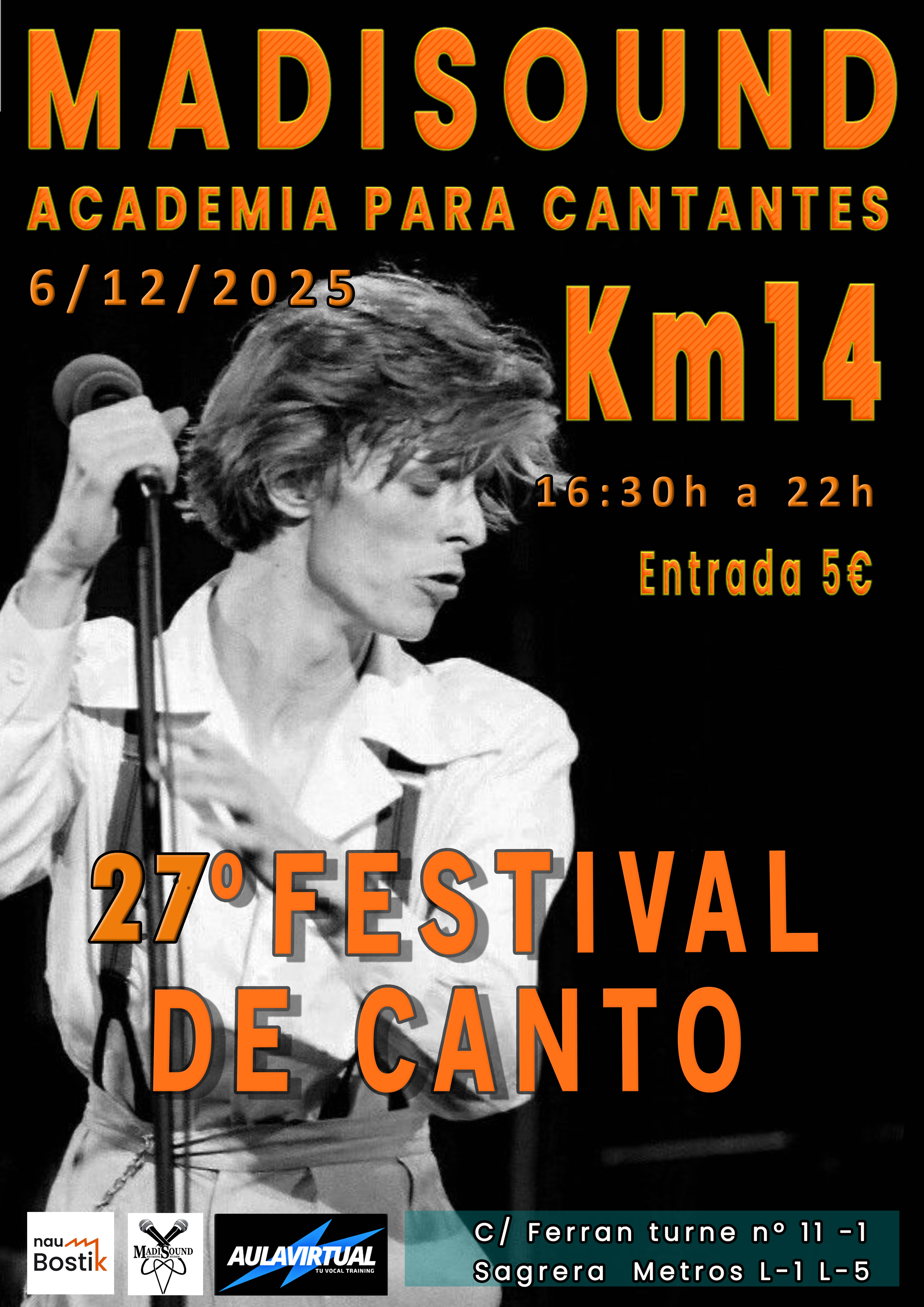 27a edició del Festival de Cant Madisound Studios Academy