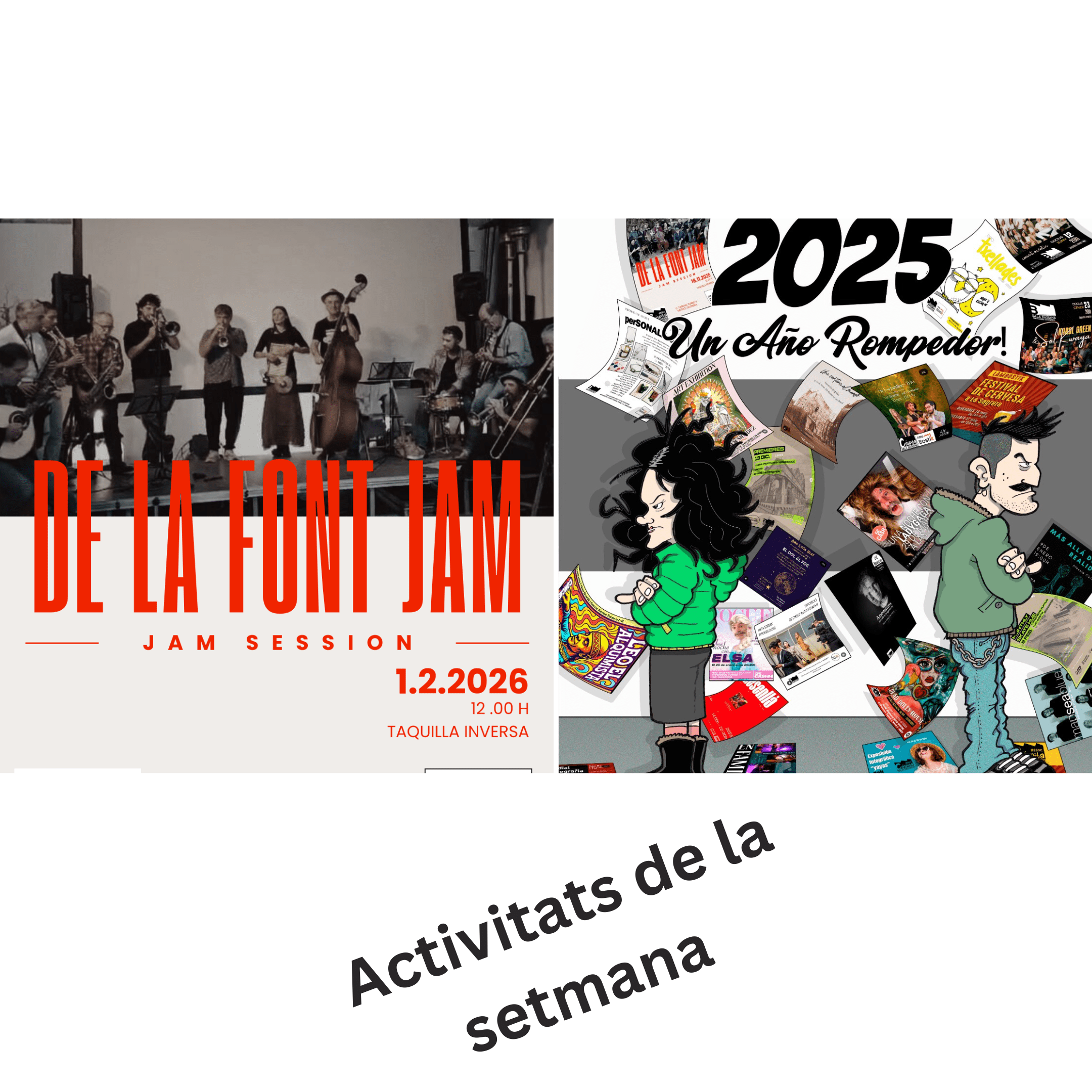 Activitats de la setmana: Inauguració Tercer Aniversari