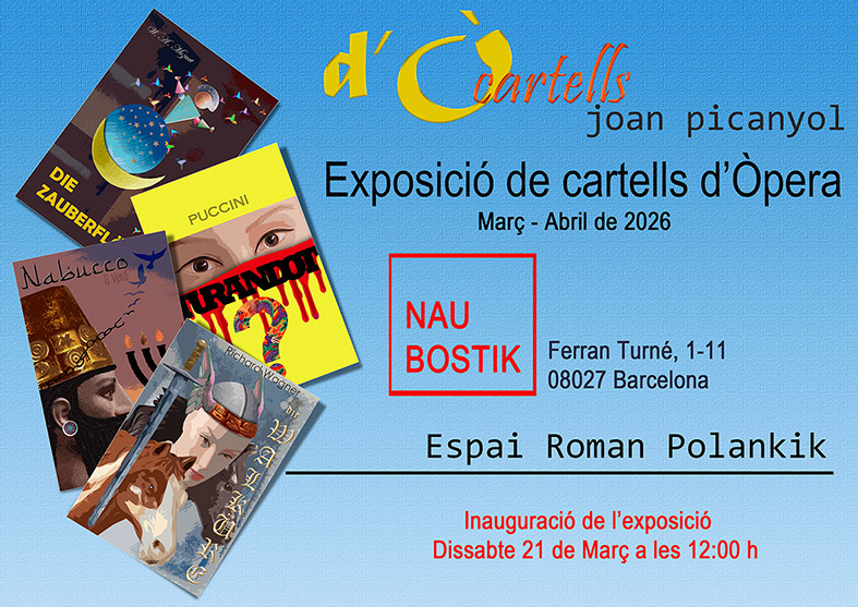 Inauguració exposició · Cartells d’òpera
