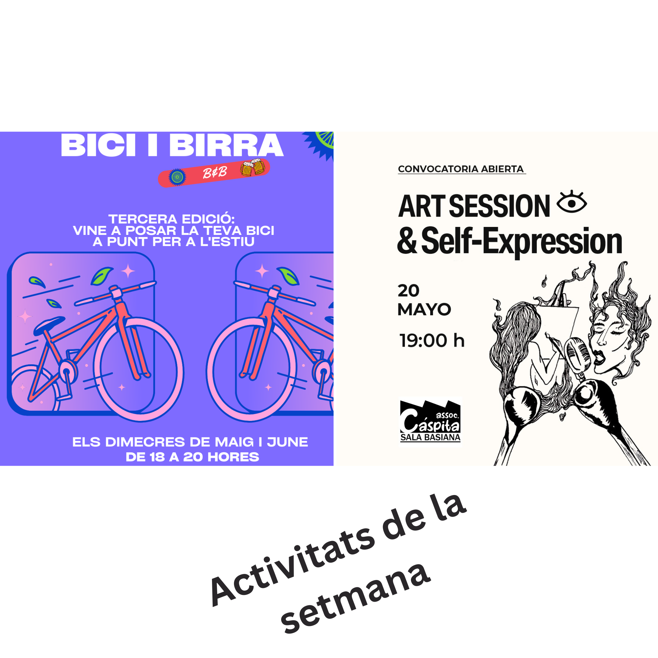 Activitats de la setmana: expo bop i taller bicis